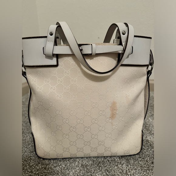 White vintage Gucci bag circa early 2000’s - Picture 3 of 6